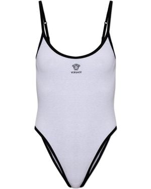 Versace Medusa Head Bodysuit - White