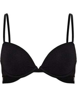 Palm Angels Push-Up Bra - Black
