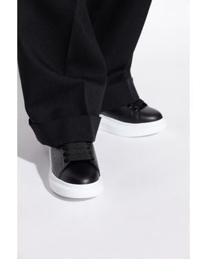 McQueen Sports Shoes With Logo - Black