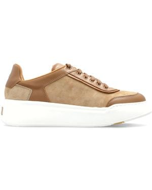 Max Mara Leather Sports Shoes - Brown