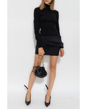 Givenchy Draped Skirt - Black