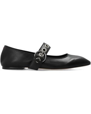 Aeyde Ballet Flats 'Uma' - White