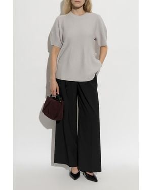 Lisa Yang Cashmere Top 'Mella' - White