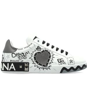 Dolce & Gabbana Portofino Sports Shoes - White