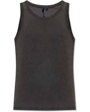 Entire studios Ribbed Top - Black