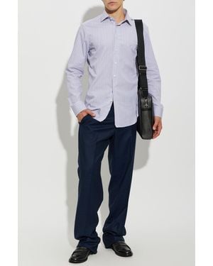 Etro Shirt With Striped Pattern - Blue