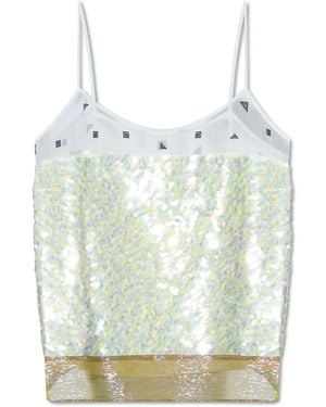 Tory Burch Sequin Top, - Blue