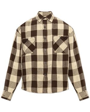 DIESEL Shirt 'S-Drum' - Brown