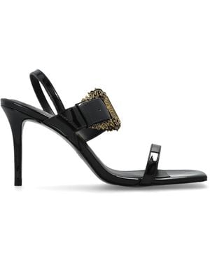 Versace Jeans Couture Heeled Sandals - Black