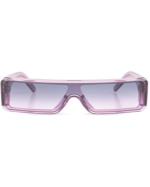 Rick Owens 'Get' Sunglasses - Purple