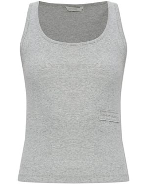 Rethinkit Studios Ribbed Sleeveless Top - Grey