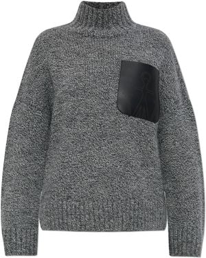 JW Anderson Wool Turtleneck - Grey