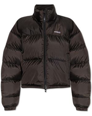 Vetements Down Jacket - Black