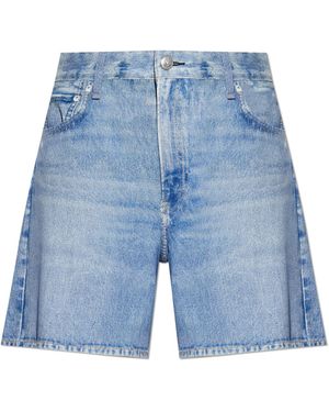 Rag & Bone Shorts Made Of Denim-Like Fabric - Blue