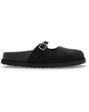 Birkenstock Suede Slides 'Maria Cazador 1774' - Black