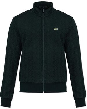 Lacoste Monogram Sweatshirt - Black