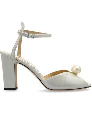 Jimmy Choo Heeled Sandals "Sacaria" - White