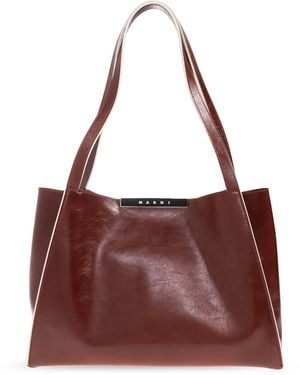 Marni Leather Bag - Red