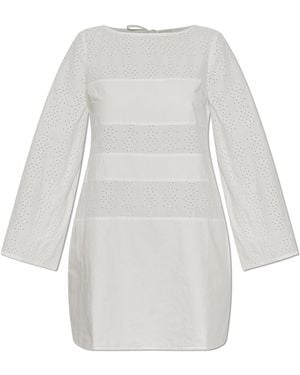 Posse Cotton Dress 'Harriet' - White