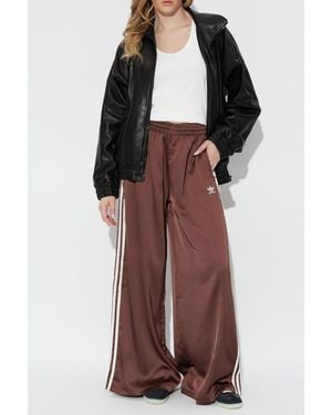 adidas Originals Sweatpants With Logo, - Brown
