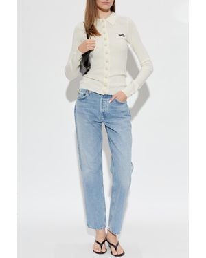 ROTATE BIRGER CHRISTENSEN Wool Cardigan - Blue