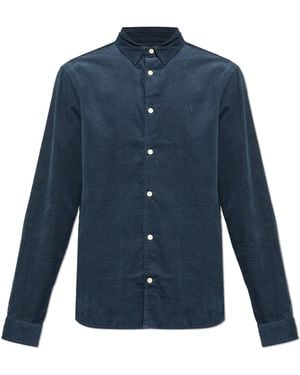 AllSaints Birchwood Corduroy Shirt - Blue