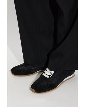TOTEME Sports Shoes With Logo - Black