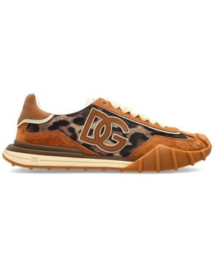 Dolce & Gabbana Sports Shoes "Dg Athletic" - Brown