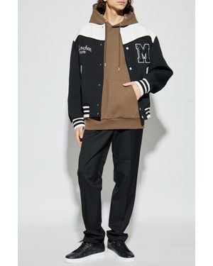 MCM Jacket With Logo - Black