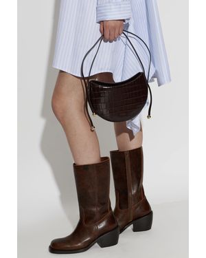 Furla 'Moonstone Small' Shoulder Bag - Brown