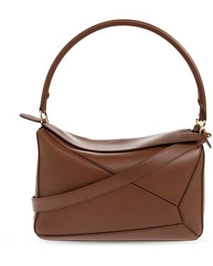 Loewe Puzzle Medium Bag - Brown