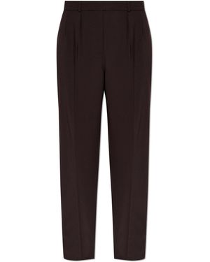Lacoste Creased Trousers - Black
