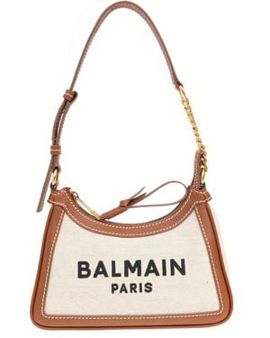 Balmain Handbag B-army, - Natural