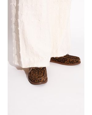 Gianvito Rossi Leather Shoes 'Vandee' - Natural
