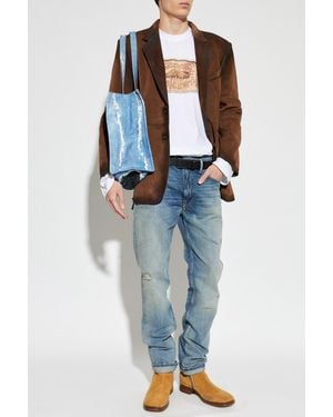Acne Studios Jeans With A Vintage Effect - Blue