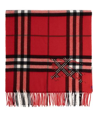 Burberry Cashmere Shawl - Red