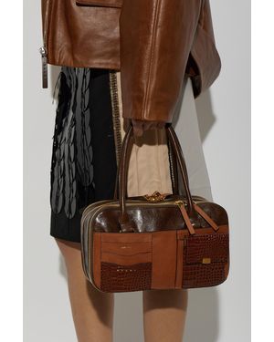 Marni Leather Shoulder Bag - Brown