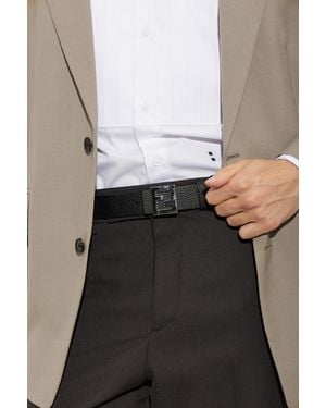 Fendi Leather Belt - Black