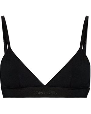 Tom Ford Strings With Logo - Black