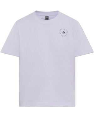 adidas By Stella McCartney T-Shirt With Logo - Purple