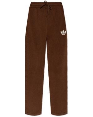 adidas Originals Jumper With Logo - Brown