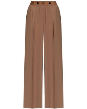 MCM Wool Trousers - Brown