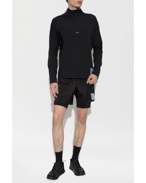 Satisfy Fuzzfleece Octa Sweatshirt - Black