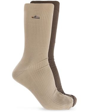 Birkenstock Two-Pack Of Socks - Brown
