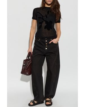 AllSaints Top 'Athea' - Black