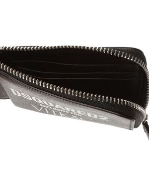 DSquared² 'Exclusive For Vitkac' Limited Collection Wallet - Black
