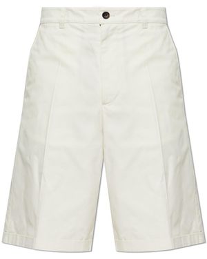 Bally Cotton Shorts - White