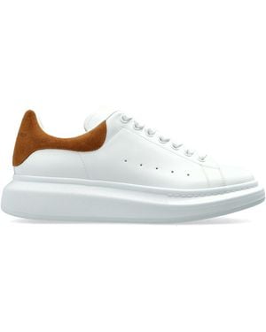 McQueen Sports Shoes With Logo - White