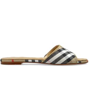 Burberry Flip-Flops - White
