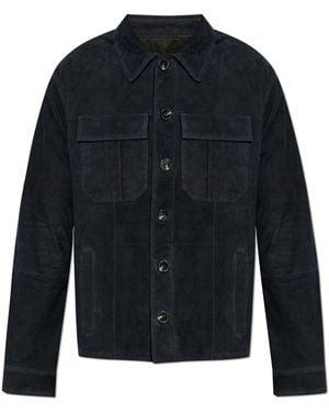 Zadig & Voltaire Suede Jacket - Blue